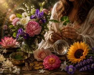 Bloemensymboliek en geluk