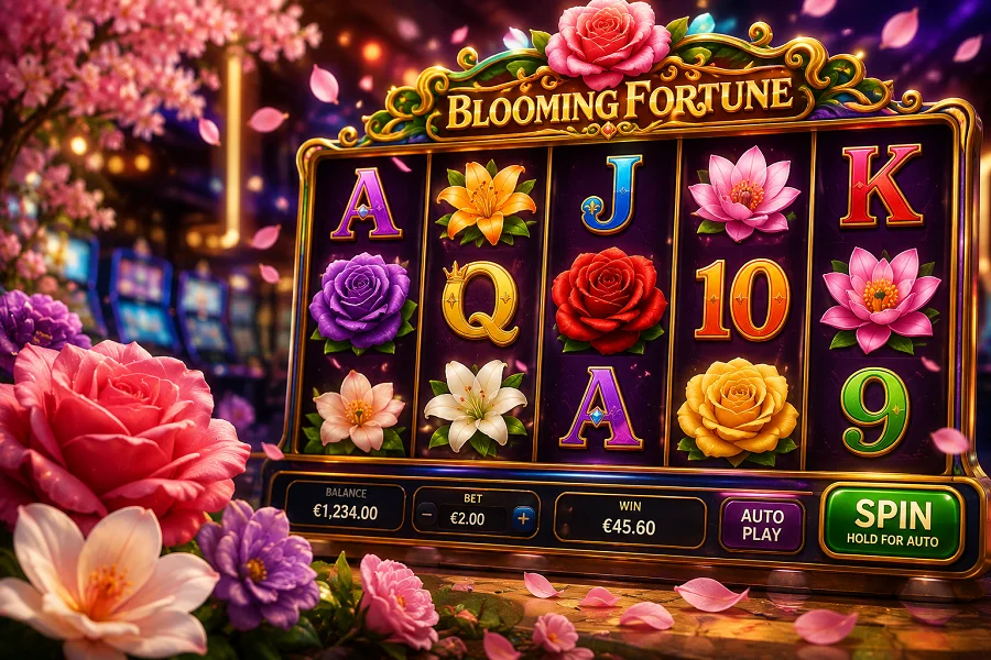 Bloementhema slots